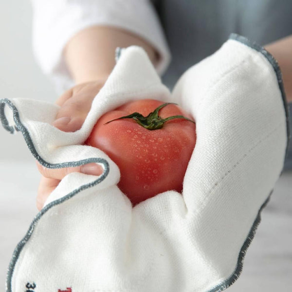 100% Rayon Dish Towel Thank You Multi Cloth Made in Japan 30x30cm