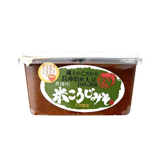 Adachi Jozo Aged Koji Rice Miso Naturally Fermented Miso Paste 500g