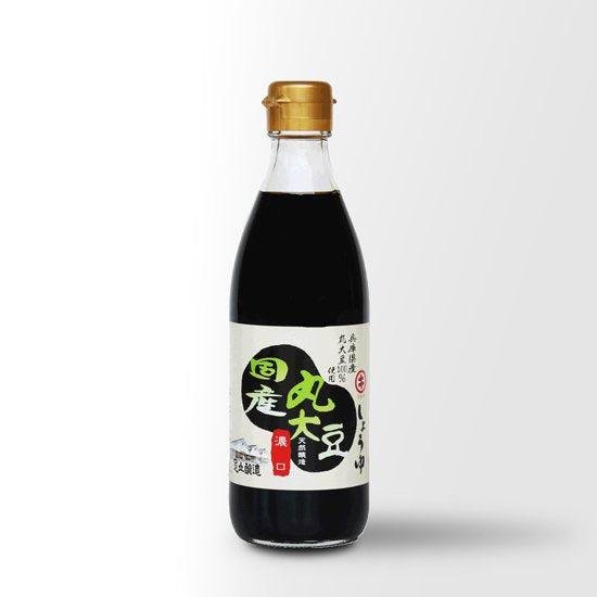 Adachi Jozo Whole Bean Koikuchi Shoyu Japanese Dark Soy Sauce 360ml