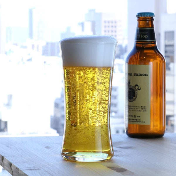 Aderia Craft Beer Glass Set Premium Tall Glass Collection 3 Pieces