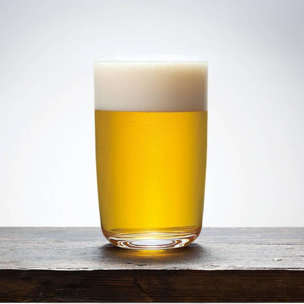 Aderia Craft Beer Glass Straight Sided Stylish Premium Glassware 245ml