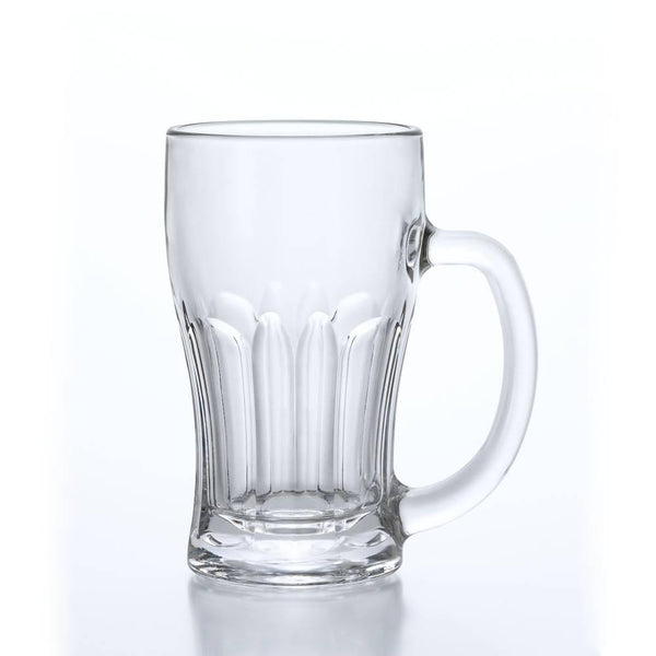 Aderia Jokki Beer Mug Classic Thick Pint Glass With Handle 380ml
