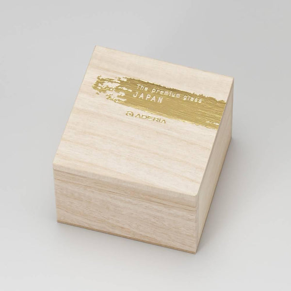 Aderia Premium Gold Pattern Frosted Sake Cup Shot Glass 90ml