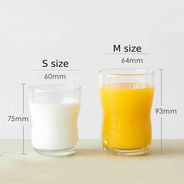 Aderia Strong Shatter-Resistant Drinking Glass for Children S 130ml 3 Pieces