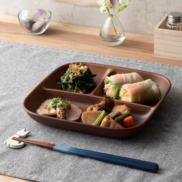 Aoba Dishwasher Safe Wooden Chopsticks Ocean Blue 23cm