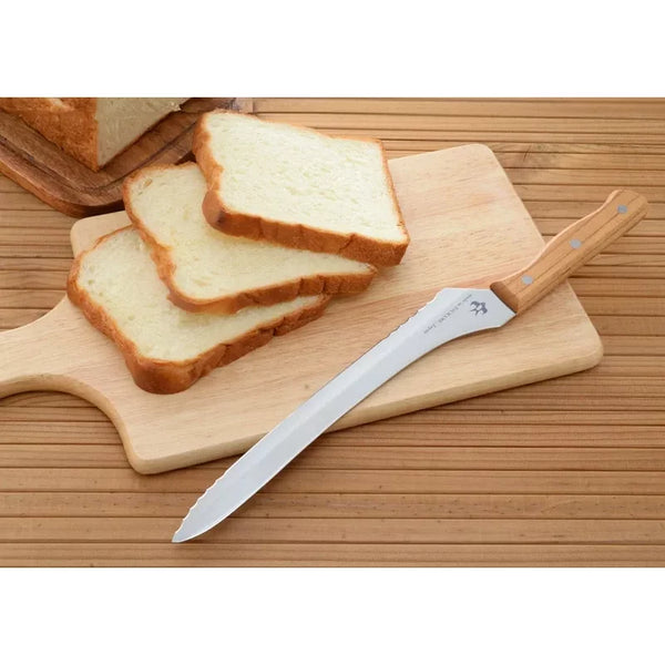 Arnest Bread Slicer Wood Handle Molybdenum Steel Bread Knife 235mm