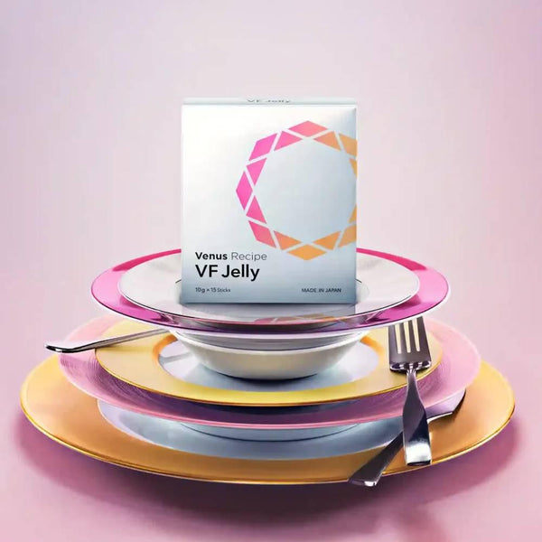 Axxzia Venus Recipe VF Jelly Beauty & Aging Care Supplement 15 Packets