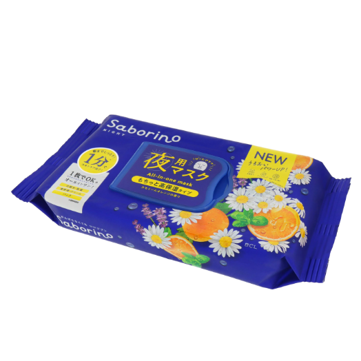 Saborino All in One Goodnight Facial Sheet Mask 30 Sheets