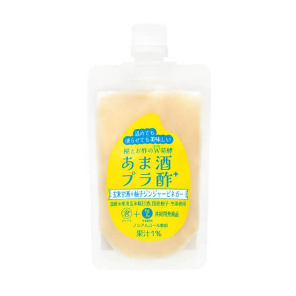 Brown Rice Amazake & Yuzu Ginger Vinegar Drink Pouch 150g