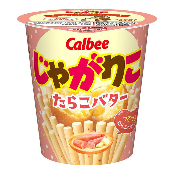 Calbee Jagarico Tarako Potato Sticks Crunchy Snack Butter Flavor 52g