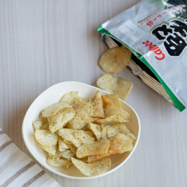Calbee Kataage Nori Seaweed Crispy Potato Chips 65g (Box of 12)