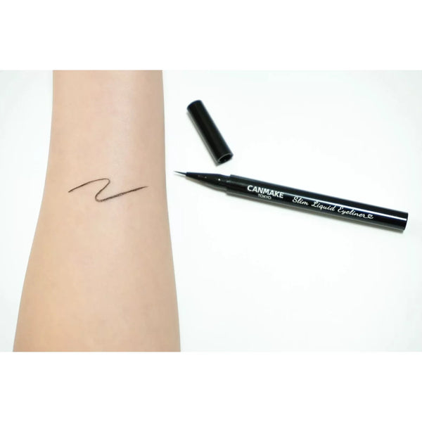 Canmake Waterproof Slim Liquid Eyeliner Black