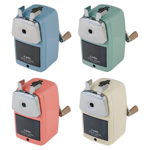 Carl Angel 5 Royal 3 Hand Crank Manual Pencil Sharpener Retro Design