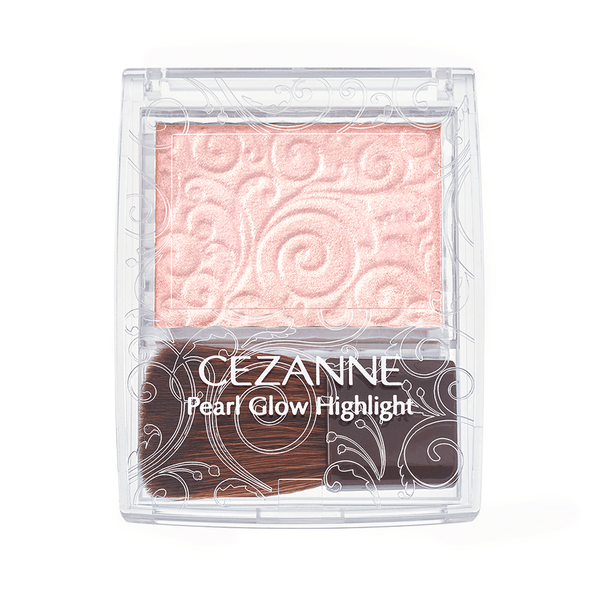 Cezanne Pearl Glow Highlighter With Brush 2.4g