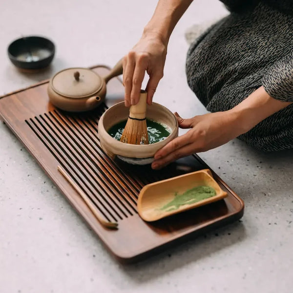 Chasen Japanese Matcha Bamboo Whisk 100 Bristles