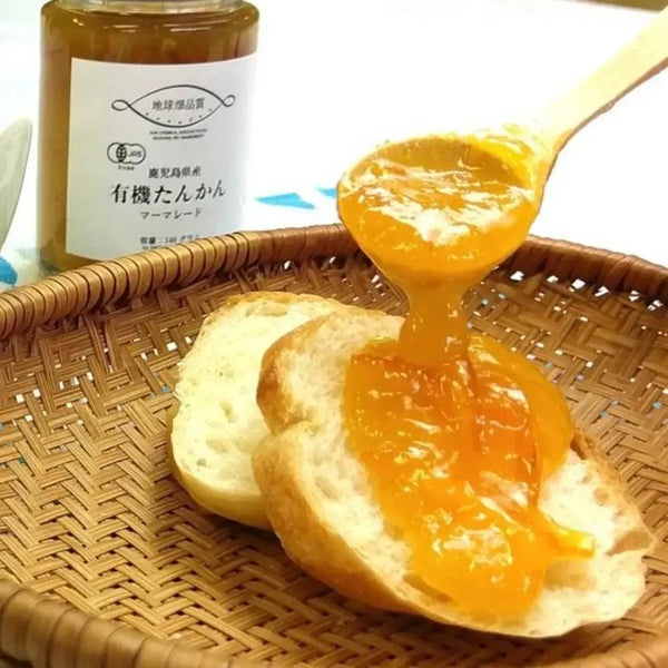 Chikyubatake Organic Handmade Tankan Citrus Marmalade Jam 140g