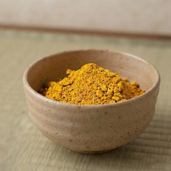 Chikyubatake Pure Organic Yellow Turmeric Powder From Kagoshima 2.1oz