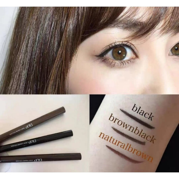D-UP Silky Liquid Eyeliner Smooth Waterproof Black Eyeliner