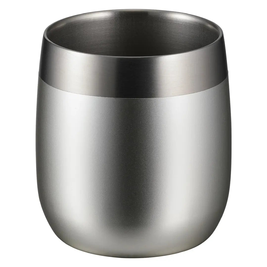 Enzo Stainless Steel Double-Wall Wide-Mouth Drinking Cup Tumbler 8.8 oz