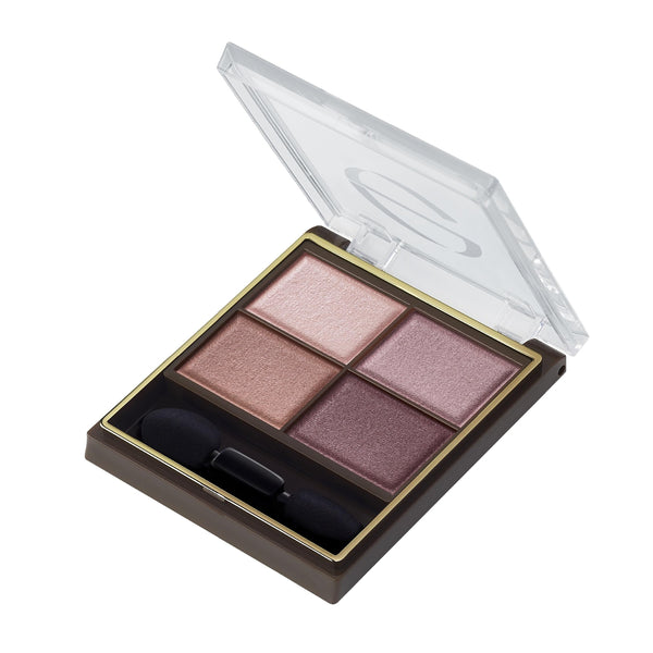 Excel Skinny Rich Shadow 4-Color Eyeshadow Quad Natural Brown Tones