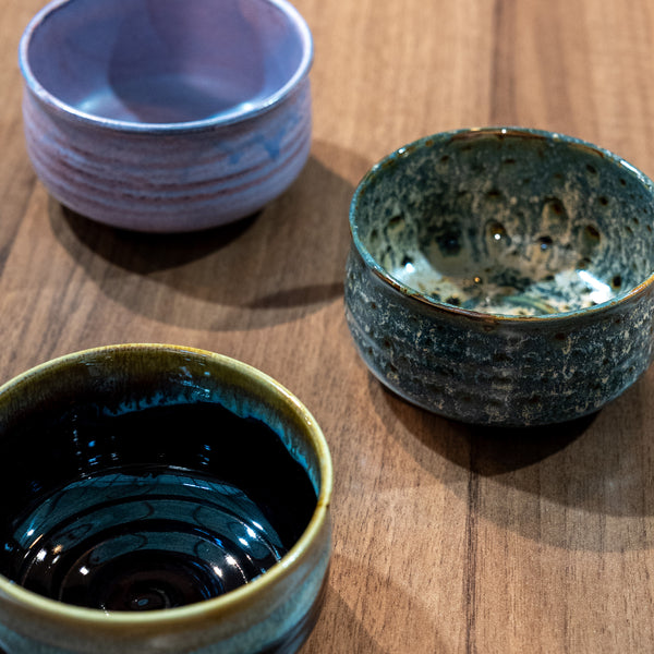 Hasami Porcelain Matchawan Rustic Matcha Tea Bowl With Wooden Box