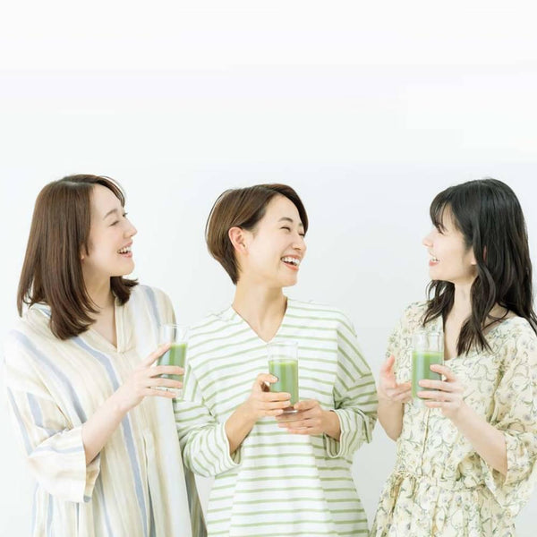FANCL Aojiru Calcium and Protein Rich Green Juice Powder 30 Sticks