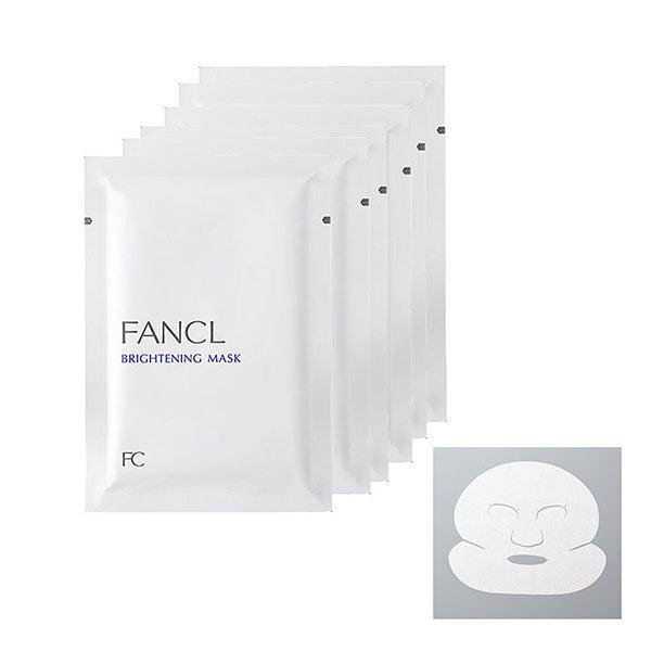 FANCL Brightening Facial Mask Intensive Skin Care Treatment 6 Sheets