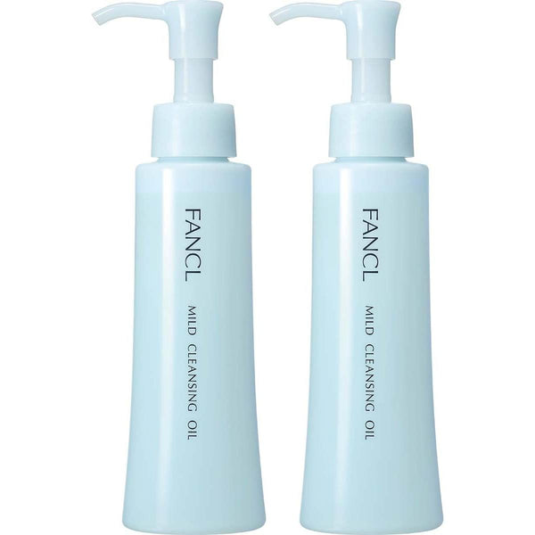 FANCL Mild Cleansing Oil Makeup Remover for Sensitive Skin 4.1 fl oz (Pack of 2)