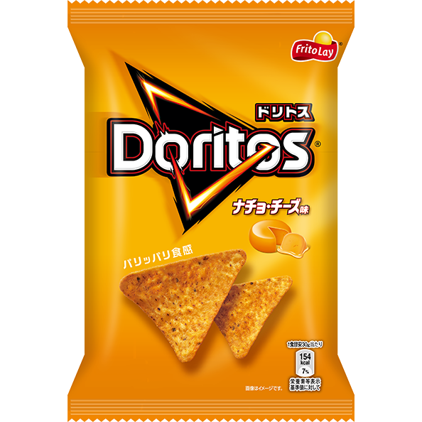 Frito Lay Japan Doritos Tortilla Chips Nacho Cheese 60g (Pack of 3)
