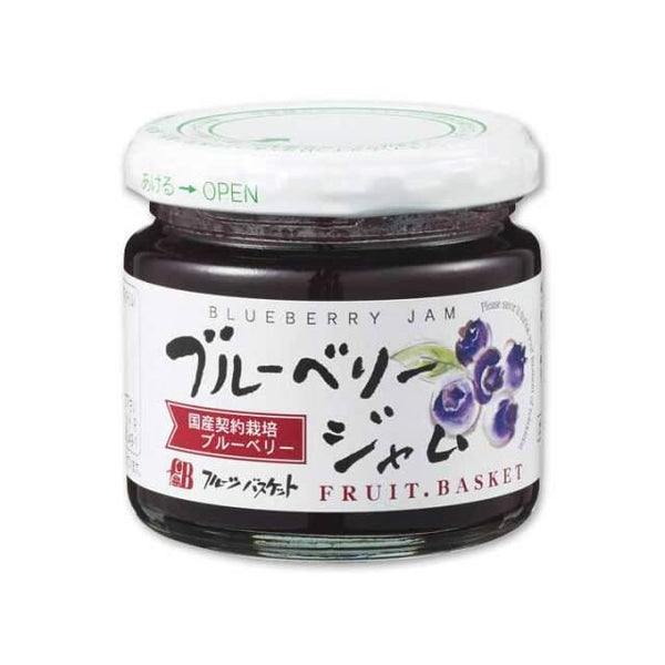 Fruit Basket Natural Pesticide-Free Blueberry Jam 140g