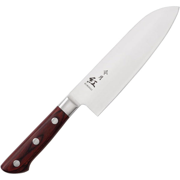 Kurenai Santoku Knife Molybdenum Vanadium All-Purpose Knife 170mm