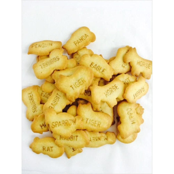 Ginbis Tabekko Dobutsu Animal Shaped Cookies 63g (Pack of 10)