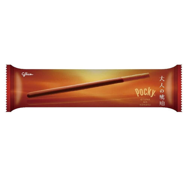 Pocky Otona no Kohaku Adult Amber Chocolate Sticks for Whiskey