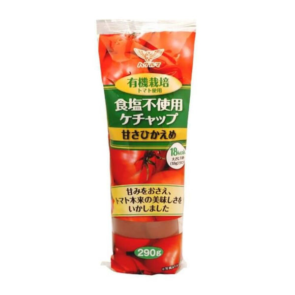 Haguruma Organic Tomato No Salt Ketchup Natural Tomato Sauce 290g
