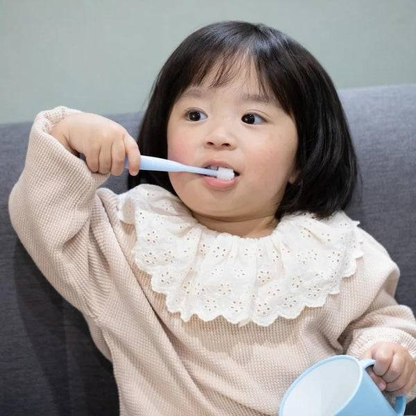 Hapico Step 2 Baby & Toddler Toothbrush Easy 360 Degree Brush Purple