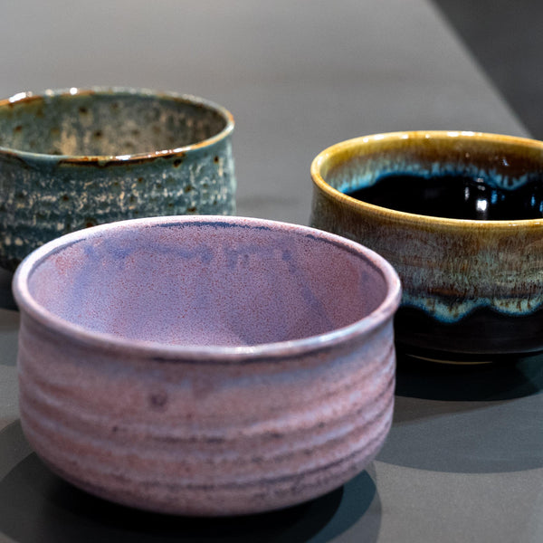 Hasami Porcelain Matchawan Pink Matcha Tea Bowl With Wooden Box