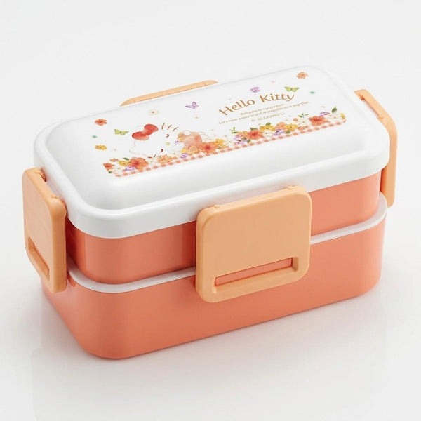 Hello Kitty Pink Dome Lunch Box 2-Tier Bento Box 600ml