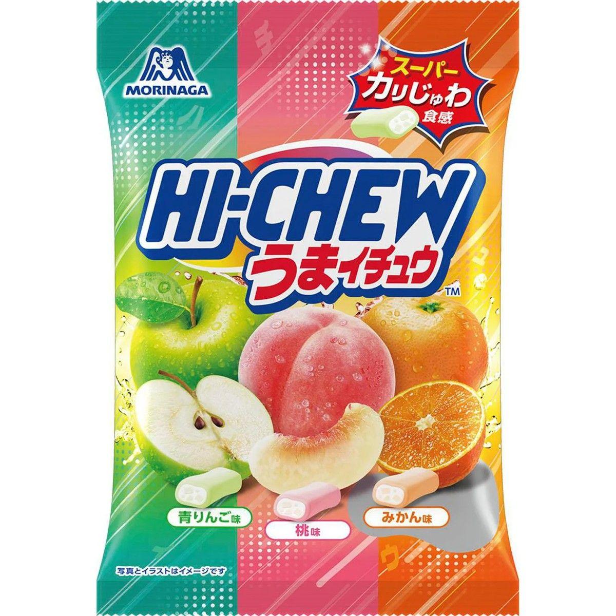 Hi-Chew Umaichu Assorted Soft Chewy Juicy Fruit Candy 2.4oz
