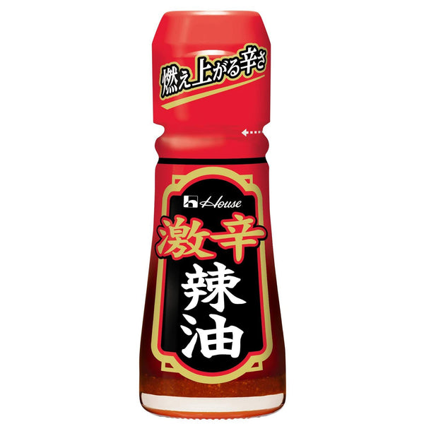 House Foods Extra Hot Rayu Spicy Chili and Sesame Oil Sauce 31g