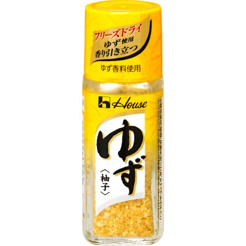 House Foods Freeze Dried Japanese Yuzu Peel Powder Citrus Seasoning 6g