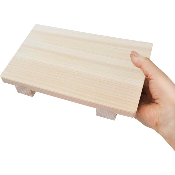 Ichihara Wooden Serving Tray Traditional Sushi Board 21cm