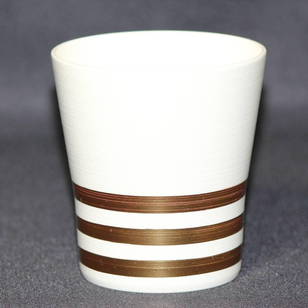 Isuke Drinking Cup Brushed Gold Design Resin Tumbler