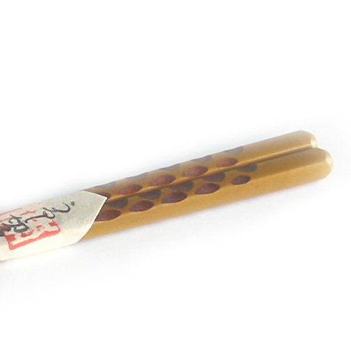Isuke Lacquered Wooden Japanese Chopsticks Traditional Design
