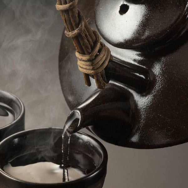 Iwachu Cast Iron Sake Cup With Black Interior Enamel