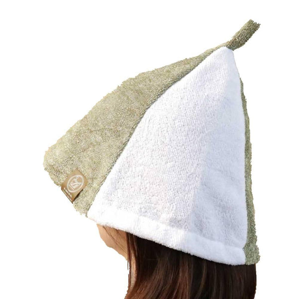 Jogan Sauna Hat Ultra-Absorbent Quick-Dry Towel Cap 38×25cm