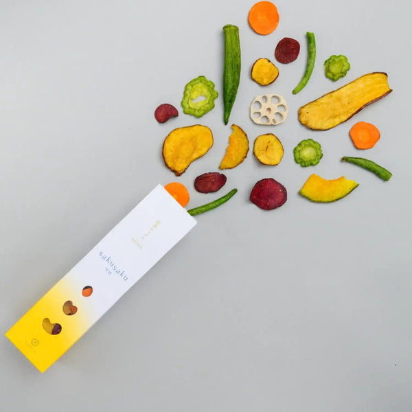 Kahou Sakusaku Assorted Vegetable Chips Crispy Snacks (8 Types) 50g