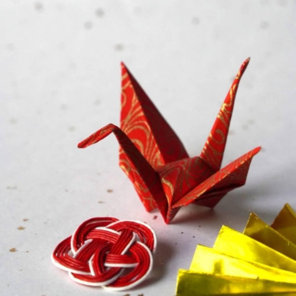 Kamiiso Japanese Pattern Chiyogami Rectangular Origami Paper 12 Sheets