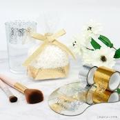 Kamiiso Monde Washi Tape Silver Foil Lace Floral Pattern Clear Tape 35mm