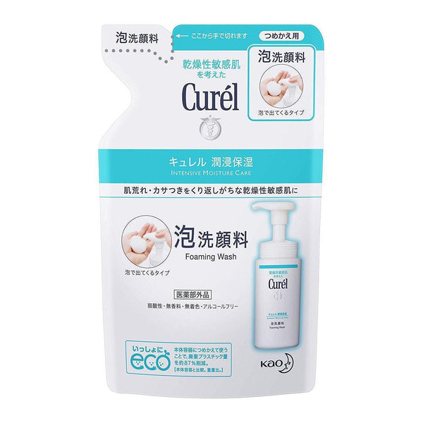 Curél Foaming Face Wash Refill for Sensitive Skin 130ml