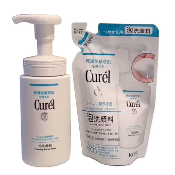 Curél Foaming Face Wash Refill for Sensitive Skin 130ml